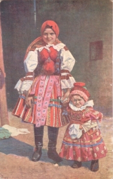 Národní kroje CZ 1918 95 007 ●